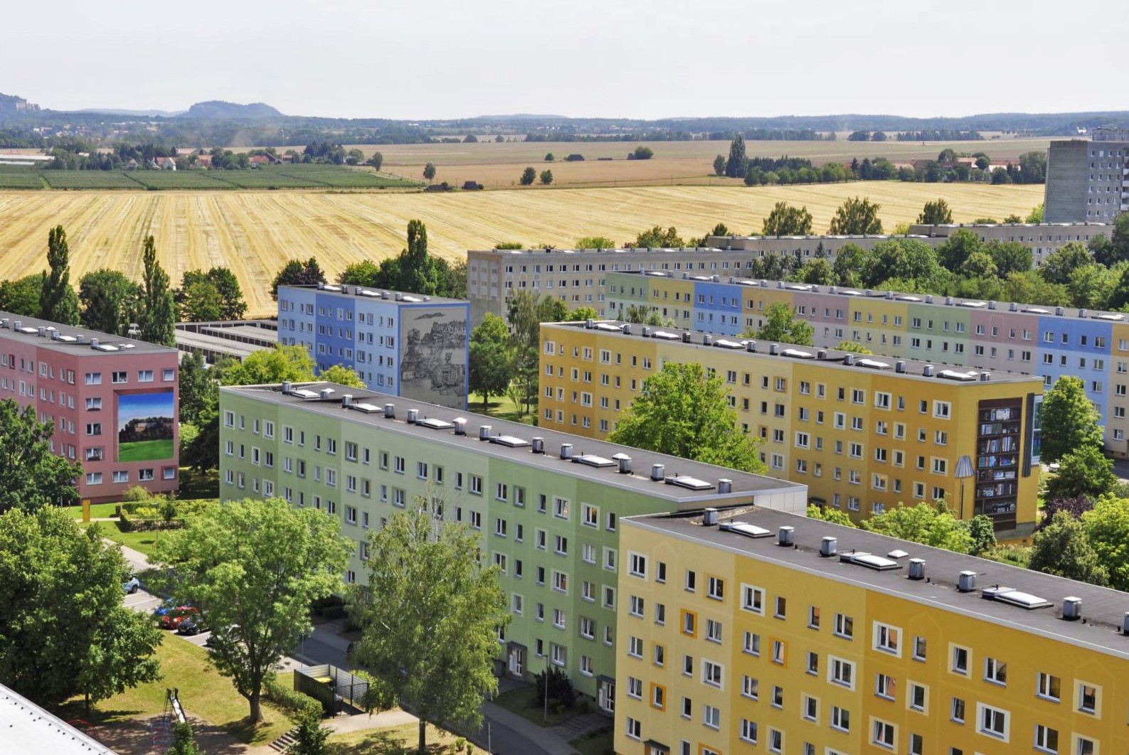 Fassadengalerie Sonnenstein