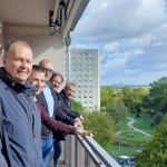 Vor-Ort-Termin im Sanierungsprojekt Remscheider Straße 22–27