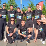 PIRnchens Laufteam beim Heidenauer Citylauf