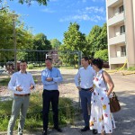 Wohnungswirtschaftlicher Bundesverband und sächsische Interessenverbände besichtigen Sanierungsvorhaben der WGP