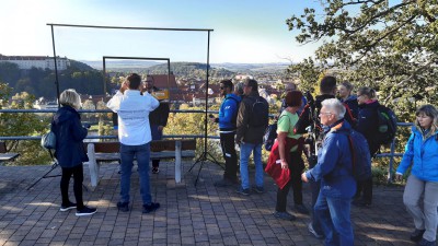Photopoint beim AdventureWalk in Pirna