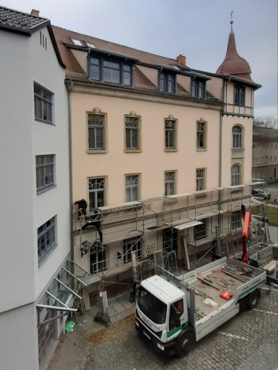 WGP Lässt an Altstadtgebäude Außenjalousien anbringen