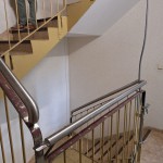 Geländerumbau im Trepenhaus
