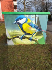 Trafohaus am Roten Hochhaus (Foto: SWP)