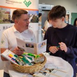 Informationsstand der WGP beim Tag der Ausbildung