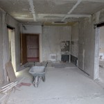 Innenausbau im Haus Bärensteine läuft