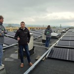 Einweihung der Mieterstromanlage auf dem Sonnenstein