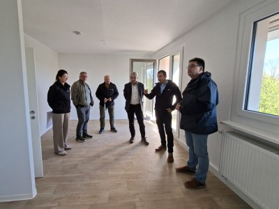 Stadtrat besichtigt Sanierungsprojekt