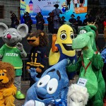 PIRnchen bei der Maskottchenparade