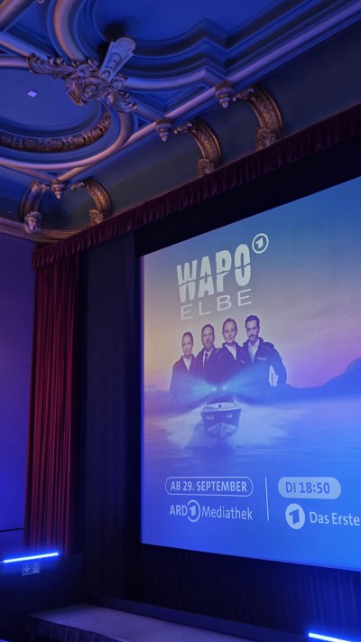 Premiere der dritten Staffel von WAPO Elbe im Filmpalast Pirna