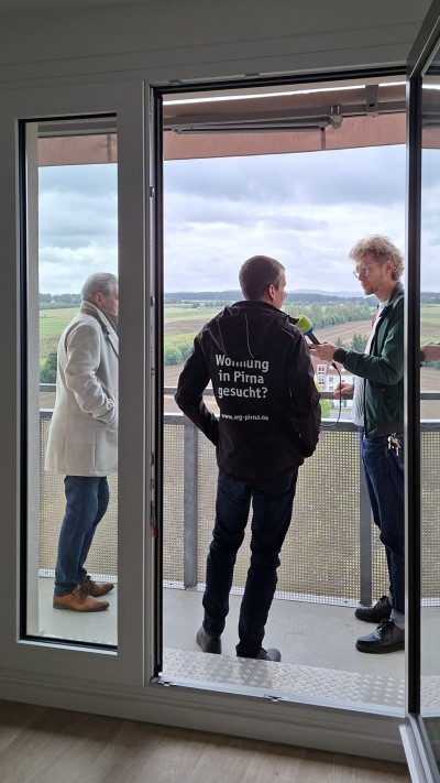 MDR Radio Sachsen bei der WGP in Pirna
