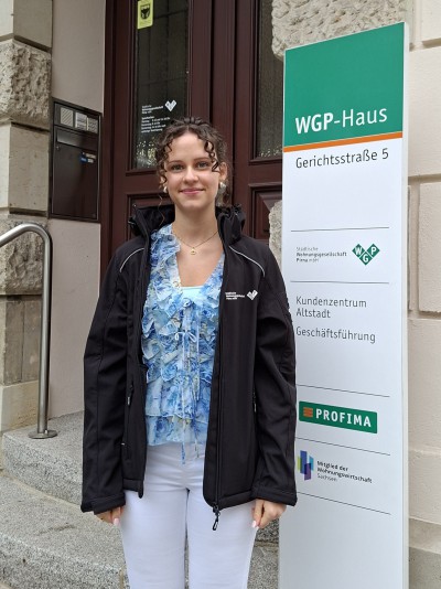 Erster Arbeitstag für unsere neue duale Studentin