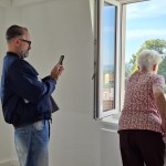 Zeitzeugin Christa Schäfer erinnert sich an ihre Kindheit in der Karl-Büttner-Straße