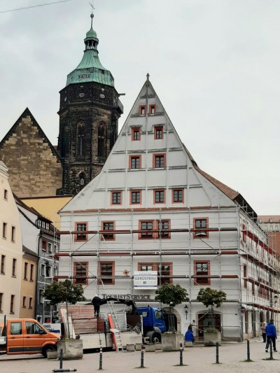 Canaletto-Haus am Pirnaer Marktplatz