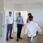 Wohnungswirtschaftlicher Bundesverband und sächsische Interessenverbände besichtigen Sanierungsvorhaben der WGP