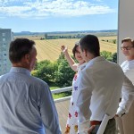 Wohnungswirtschaftlicher Bundesverband und sächsische Interessenverbände besichtigen Sanierungsvorhaben der WGP