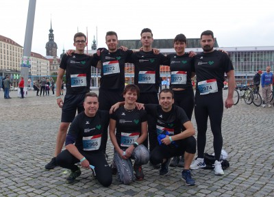 PIRnchens Laufteam bei 12. REWE-Teamchalllenge in Dresden