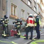 Feuerwehrübung am 21.05.2019 (Foto: Feuerwehr Pirna)