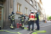 Feuerwehrübung am 21.05.2019 (Foto: Feuerwehr Pirna)