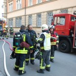 Feuerwehrübung am 21.05.2019 (Foto: Feuerwehr Pirna)