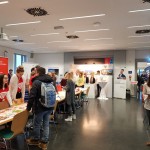 Informationsstand beim Tag der offenen Tür in der BA Dresden