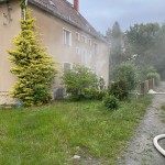 Feuerwehrübung in Graupa