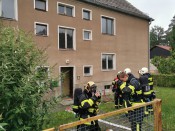 Feuerwehrübung in Graupa