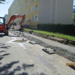 Erneuerung der Wirtschaftsweges Varkausring 64 bis 84