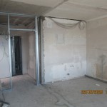 im Gebäude erfolgen Grundrissänderungen
