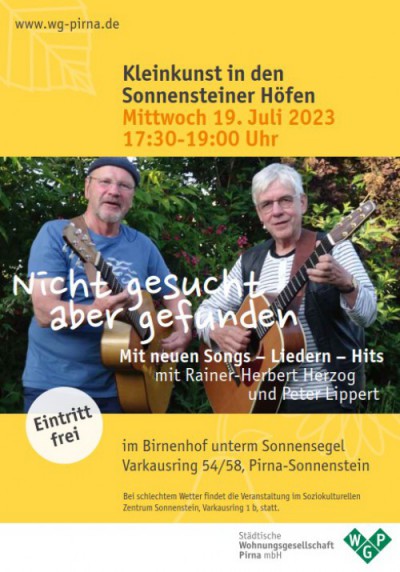 Kleinkunst am 19.07.2023