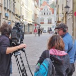 Dreharbeiten zu &quotUnterwegs in Sachsen"