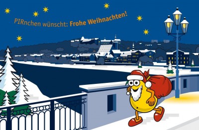 PIRnchen wünscht Frohe Weihnachten