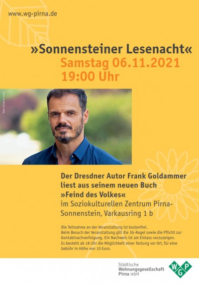 Sonnensteiner Lesenacht am 06.11.2021