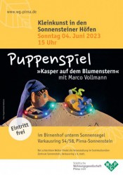 Puppenspiel am 04.06.2023