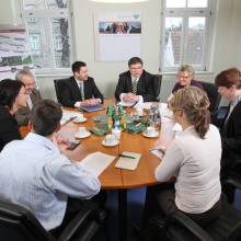 Meeting der Geschäftsführung