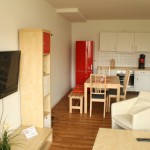 Variante 1 - Wohnraum und Küche