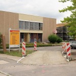 Bauarbeiten am WGP-Ärztehaus Sonnenstein