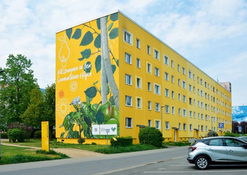 Willkommen in den Sonnensteiner Höfen (Foto: Volkmar Spiller)